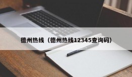 德州热线（德州热线12345查询码）