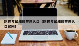 职称考试成绩查询入口（职称考试成绩查询入口官网）