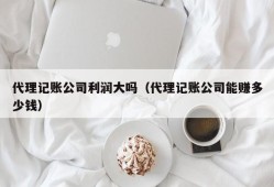 代理记账公司利润大吗（代理记账公司能赚多少钱）