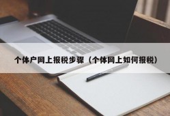 个体户网上报税步骤（个体网上如何报税）