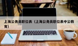 上海公务员职位表（上海公务员职位表中公教育）