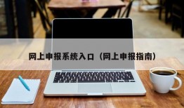 网上申报系统入口（网上申报指南）