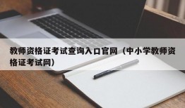 教师资格证考试查询入口官网（中小学教师资格证考试网）