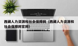 西藏人力资源和社会保障网（西藏人力资源和社会保障网官网）