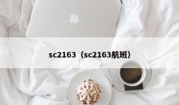 sc2163（sc2163航班）