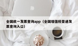 全国统一发票查询app（全国增值税普通发票查询入口）