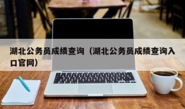 湖北公务员成绩查询（湖北公务员成绩查询入口官网）